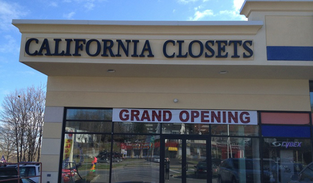 Storefront California Closets Peabody Massachusetts Showroom