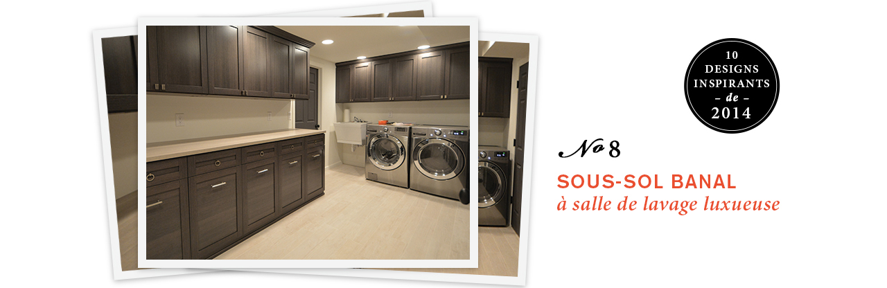 Top 10 Designs of 2014 - Bare Basement to Luxurious Laundry