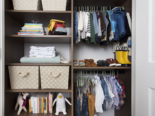 Kiddo Closet Transformation with California Closets