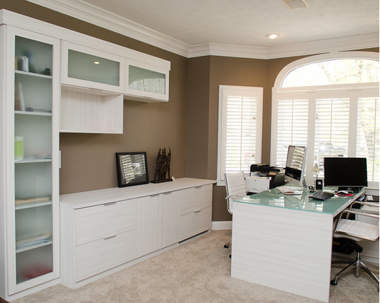 California Closets Louisville - Sleek Home Office