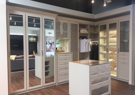 Burlingame Showroom Interior 2017- California Closets