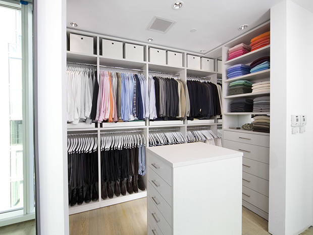 California Closets Toledo - Custom Walk-In Closet System