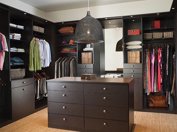 California Closets St. Louis - Custom Walk-In Closet System