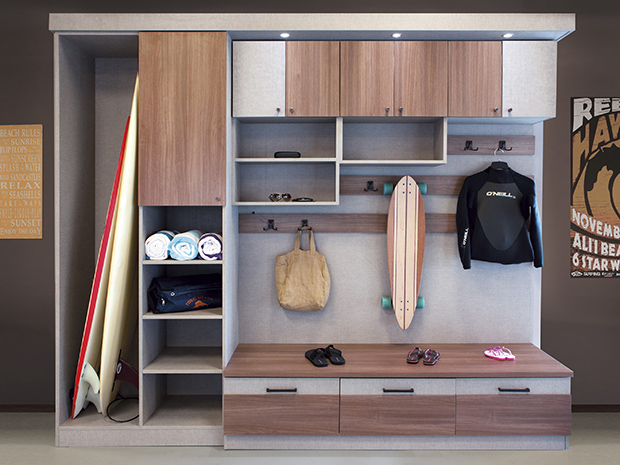 California Closets Ft. Lauderdale - Mudroom Custom Storage