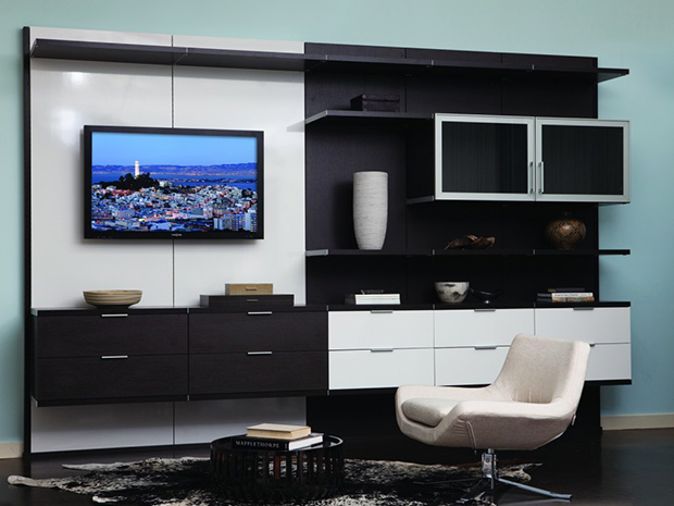 California Closets St. Louis - Entertainment Center and Storage