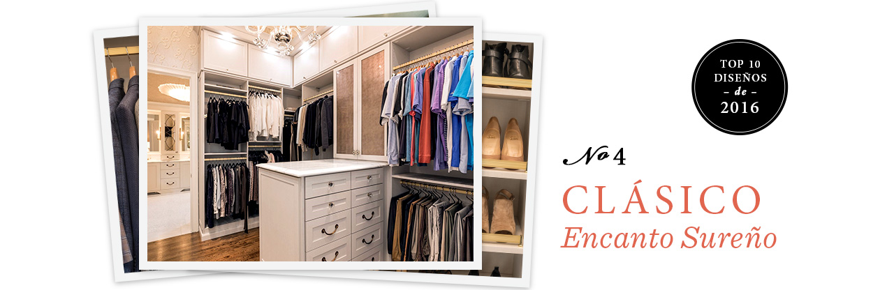 California Closets Top 10 Diseños de 2016 - Clásico Encanto Sureño