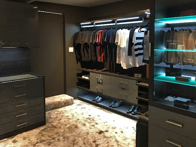 California Closets Top 10 Designs of 2016 - Hollywood Hills Sleek