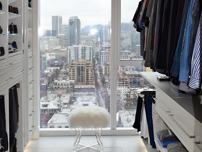 California Closets Top 10 Designs of 2016 - Bright White with a View