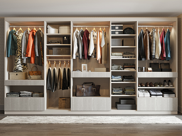 California Closets Albany - Walk-Through Wardrobe Unit