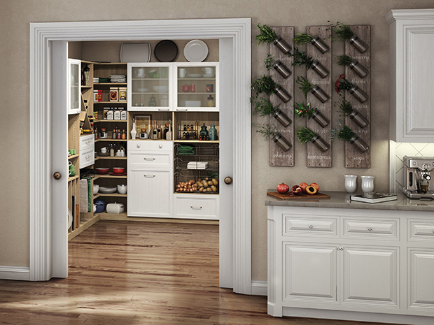 California Closets Bluffton - Walk-In Pantry System