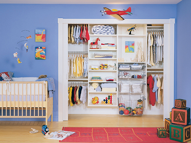 California Closets Pasadena-Kids Closet Custom Storage