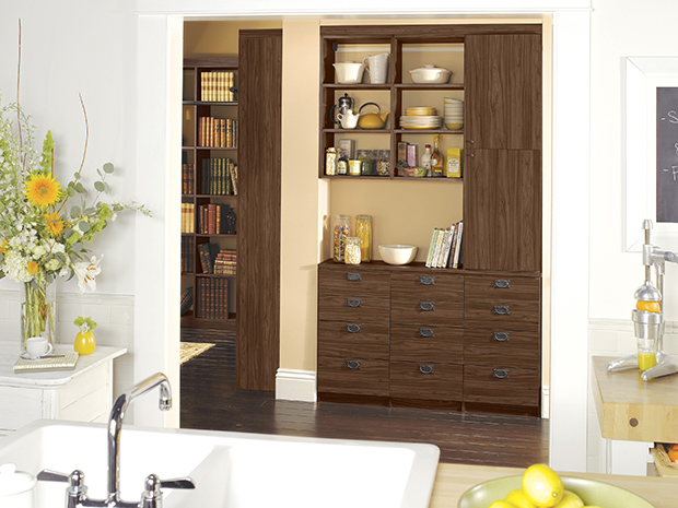 California Closets Bluffton - Custom Pantry System