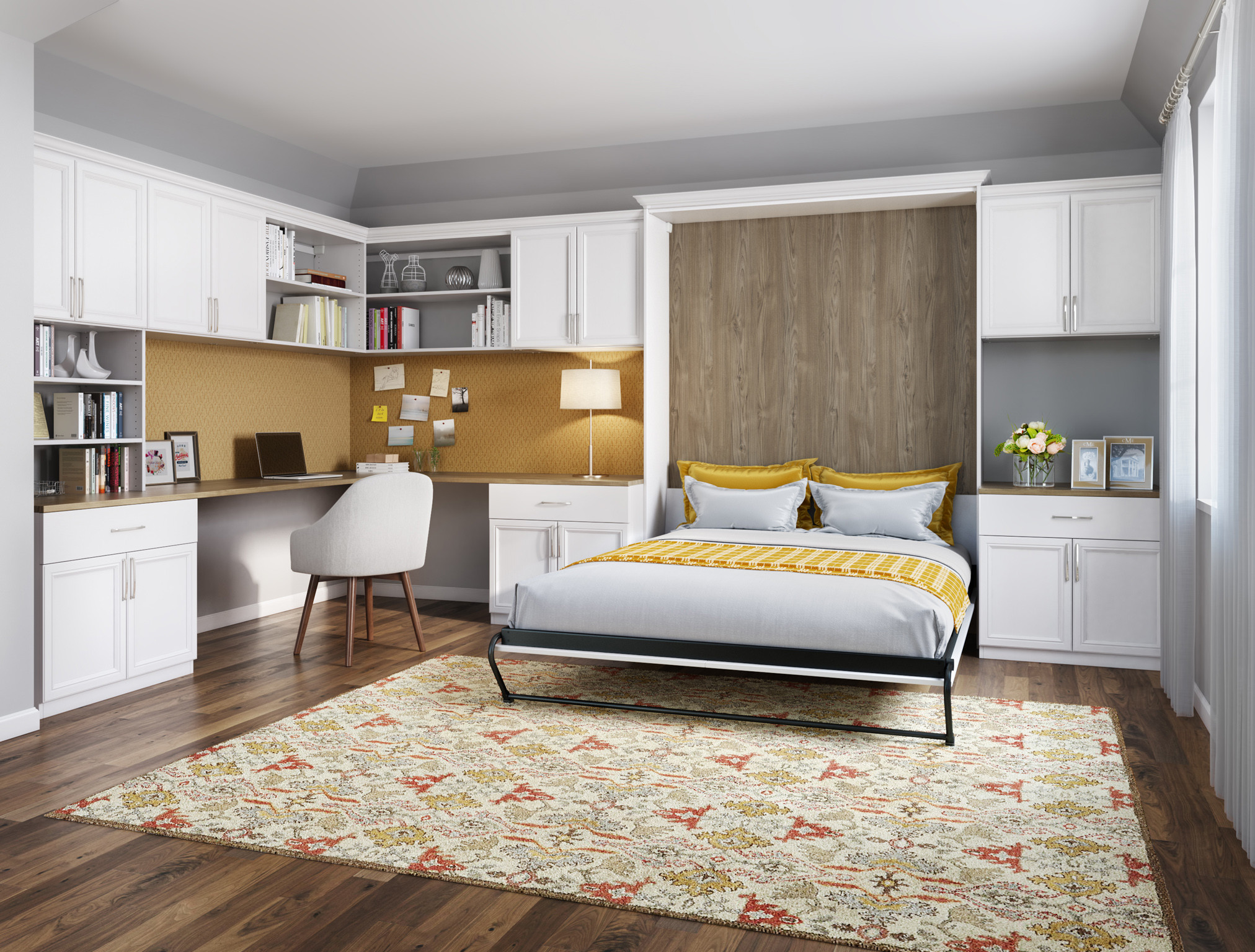 California Closets Dallas - Standard Wall Bed System