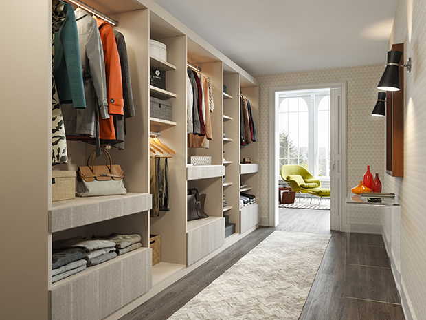 California Closets Greater Phoenix: Walk-Through Wardrobe Closet Storage System