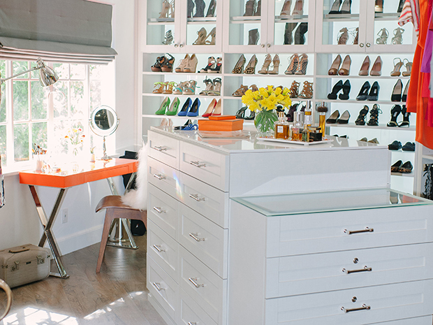 California Closets Dayton - Walk-In Closet with Shoe Storage