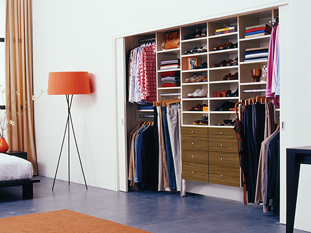 California Closets St. Louis - Custom Reach-In Closet