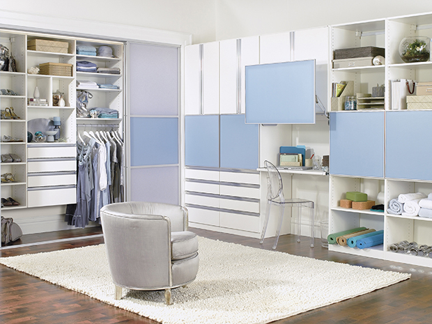 California Closets Boise - Sliding Door Closet System