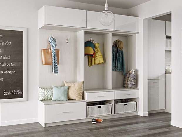 California Closets Albuquerque - Custom Mudroom System