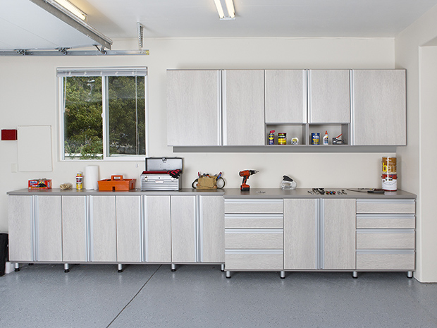 Maximize Your Garage Storage Space with Custom Cabinets