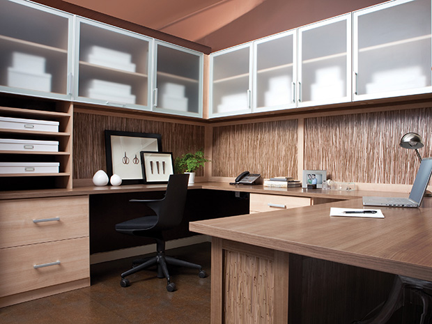 California Closets Louisville - Home Office Storage Solutions