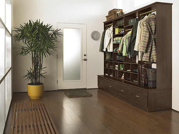 California Closets Columbus - Mudroom Storage System