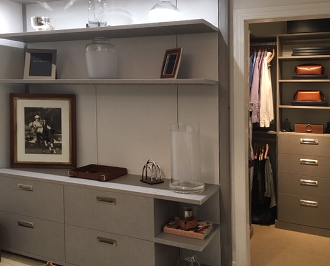Top 10 designs of dark brown storage solution and aged brass hardware