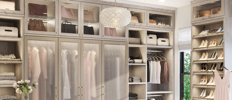 California Closets on X: This highly personalized walk-in closet leaves no  detail undone. Cool white lighting designed to illuminate a special shoe  collection, gold hardware, a safe for keepsakes, and gorgeous @gucci