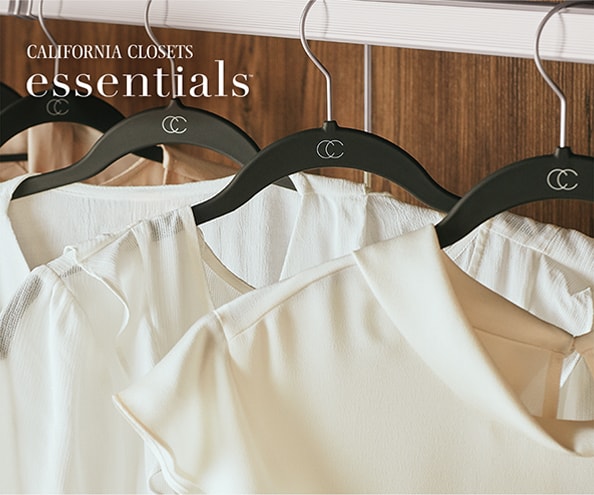 INTRODUCING<br> CALIFORNIA CLOSETS <br> ESSENTIALS