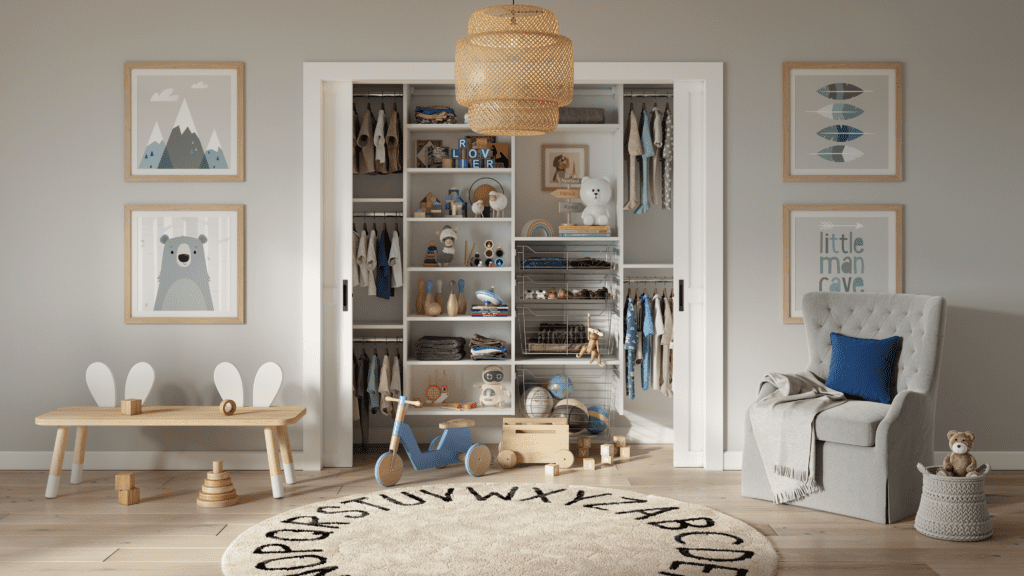 https://californiaclosets.s3.amazonaws.com/wp-content/uploads/2023/11/Kids-reach-in-closet-for-boy-shelves-toy-basket-california-closets-1024x576.png